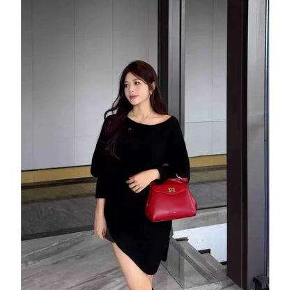 Lucia Elegant Buckle Genuine Leather Handbag for Women, Urban Casual Commuter Shoulder and Crossbody Bag