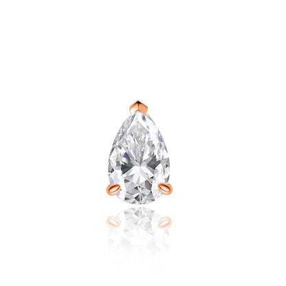 Pear Cut 3-5CT 100% Real Moissanite Necklace for Women Luxury Jewelry 1.5mm Chain Pendant 925 Sterling Silver Plated 18K