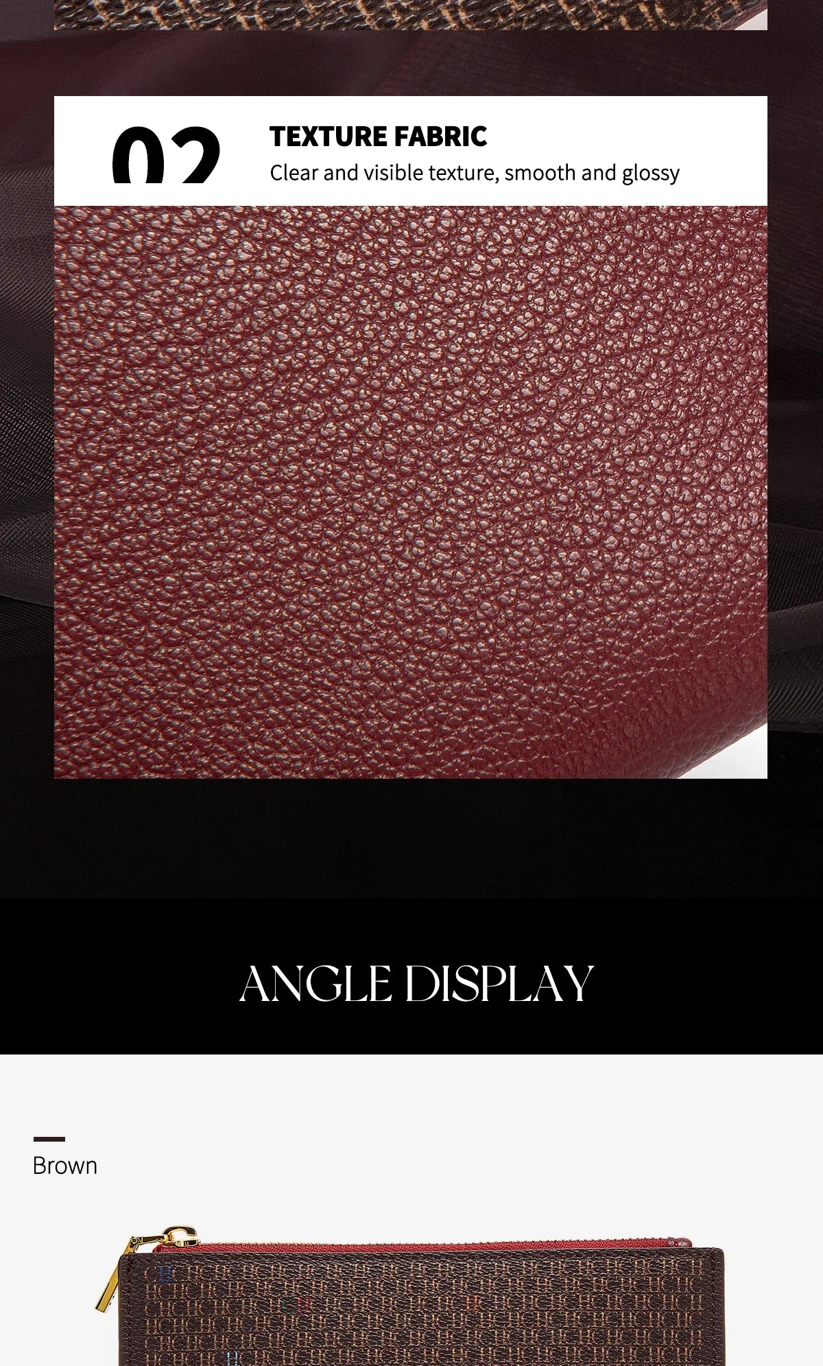 Women's Letter Rectangular Design Handbag Letter Design Card Bag Fashionable Classic Retro New