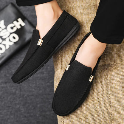 Men Loafers Soft High Quality Spring Autumn Shoes Men Casual Shoes Warm Slip on Flats Driving Shoes