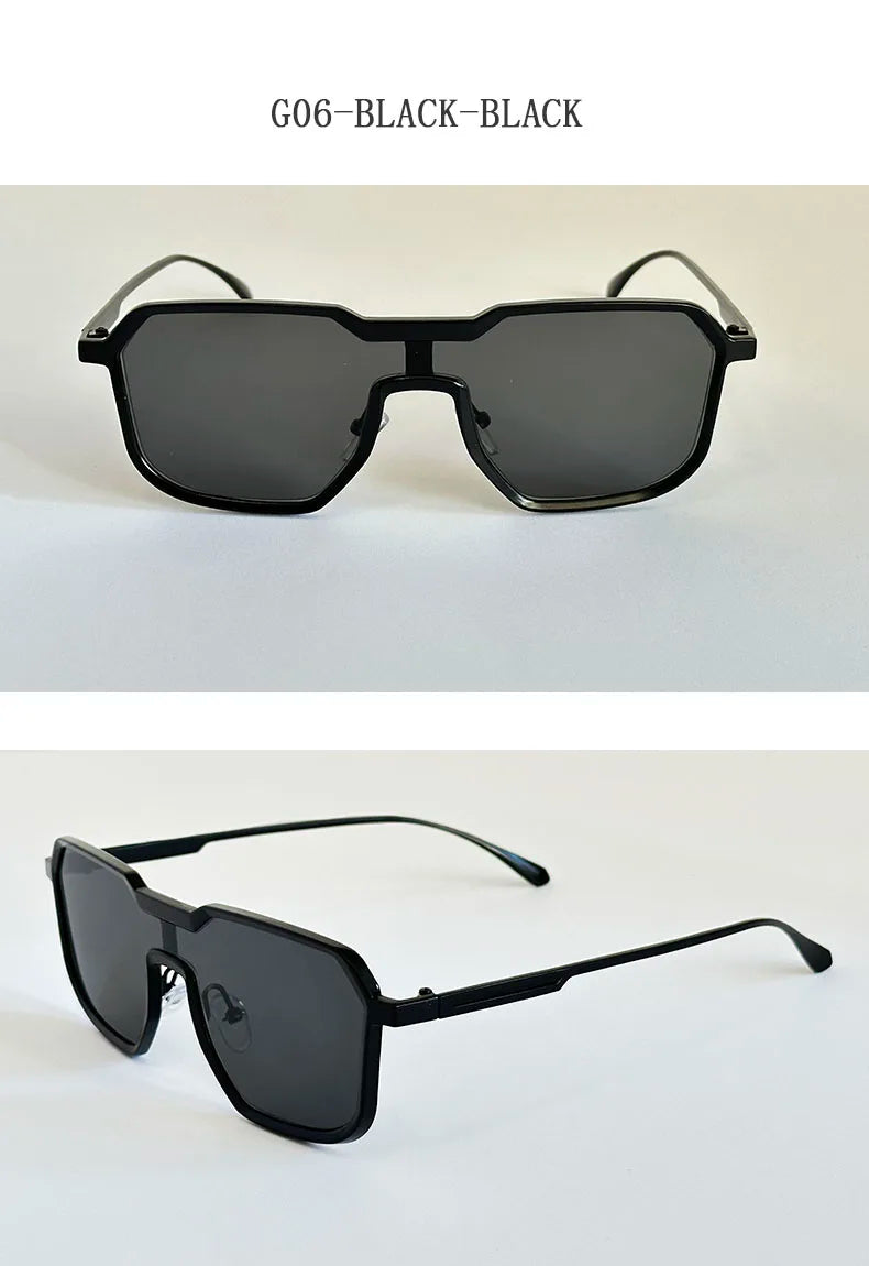 2025 Punk Sunglass Men Vintage Metal Square Steampunk Sunglasses Women Retro Luxury Fashion Glasses Gafas De Sol Hombre Okulary