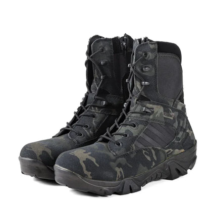 Men's Boots 2026 New Combat Shoes For Men Outdoor Sport Climb Mountains Cross Country Men Sneakers sapatos masculinos