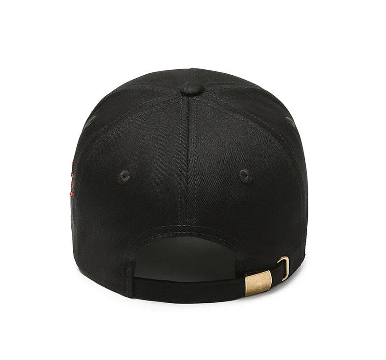 New Cotton Black Tiger Embroidery Baseball Cap Men Women Hip Hop Hat Summer Leisure Trucker Caps Unisex Snapback Hats Gorras