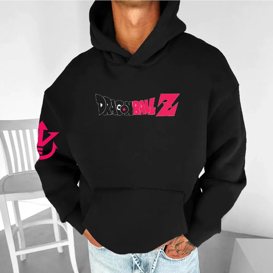 Dragon Ball Men's Hoodie Sweater Zamasu Goku Black Japanese Anime Summer Fall Boy Kids Harajuku Long Sleeve Parent-Child Wear