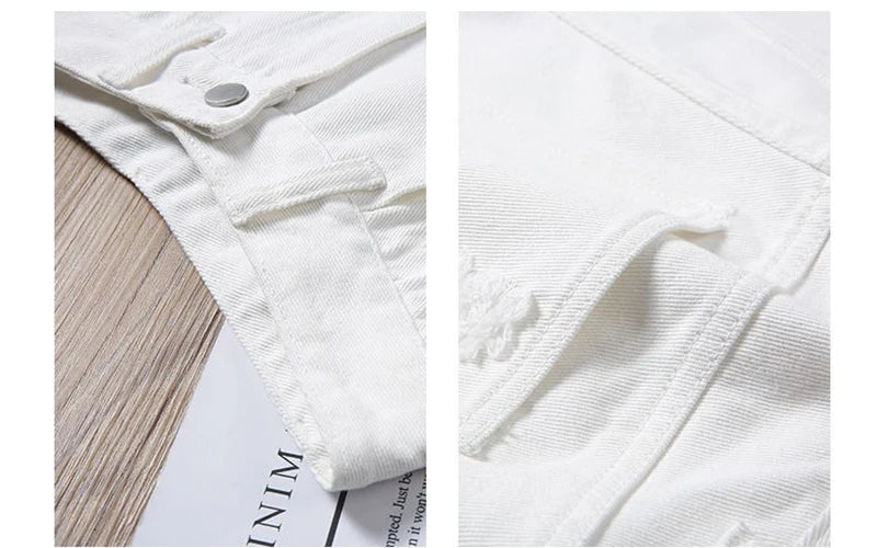 Women Tassels Denim Shorts Korean Fashion Letter Embroidery Wide Leg Shorts Casual Streetwear High Waist Female Shorts