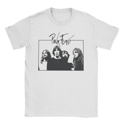 Wish You Were Here Cool Band Men Women T Shirt Rock Music PF Tee Shirt Short Sleeve T-Shirt Pure Cotton 4XL 5XL 6XL Clothes
