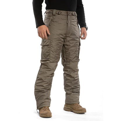Winter Outdoor Camouflage Tactical Military Warmth Mountaineering Hiking Men Splash and Wind Proof Ski Pant
