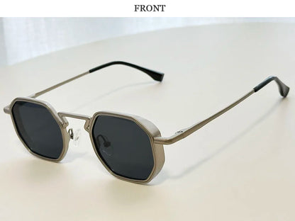 Steampunk Sunglass Men 2025 Square Sunglasses Women Trendy And Fashionable Vintage Fashion Glasses Gafas De Sol Hombre Zonnebril