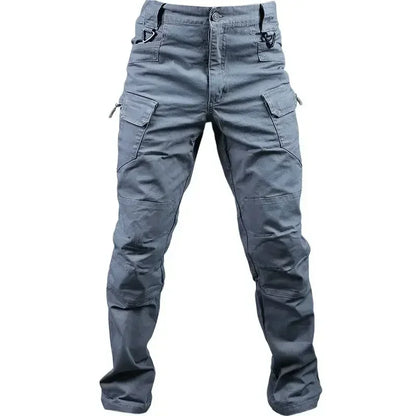 Stretch Canvas 97% Cotton 3% Spandex Tactical Pants For Men Climbing Hiking Trekking Cargo Pants Trousers