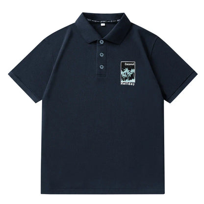 Fashion Men's Summer T-shirt Plus Size Tops 7XL 6XL 5XL Lapel Short sleeves Polo Shirt Half Sleeve Tees Male Clothing 110-180KG