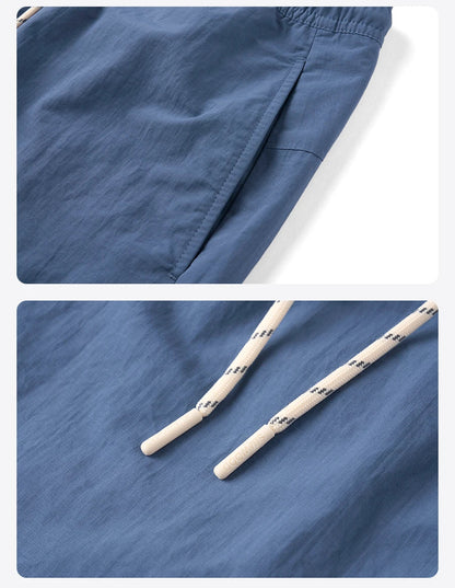 Quick Dry Nylon Shorts Loose Fit 130gsm Lightweight Summer Men's Essential Daily Wear Breathable Beach Shorts For Men