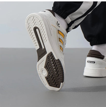 Official Authentic Three Stripes Unisex Retro Lace-Up Low-Top Sneakers JP5886