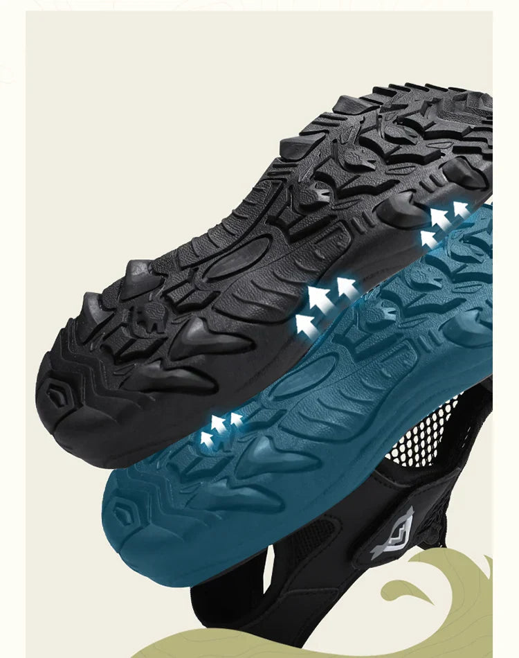 Kids Beach Water Sandals for Boys New Summer Girls Casual Shoes Closed Toe Anti-Collision Children Walking Sandials