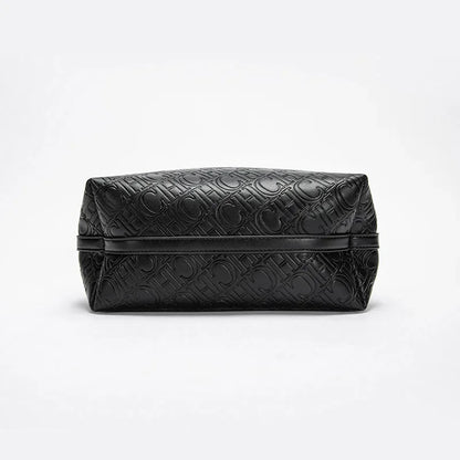 Fashion Brand Women's Handbag Large Capacity Casual Diagonal letter Silver Fox Is PU Leather Shoulder Bag