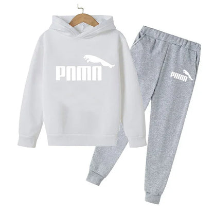 3-12 Years Children Holiday Gifts 2pcs Set Boy Girl Kid's Clothes Hoodie+Pants Suit  Spring Autumn Tracksuit