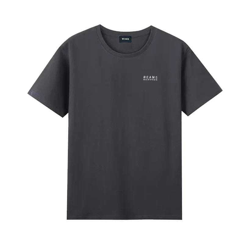 Japan Style Harajuku Fashion Cotton O-Neck Tops Mount Fuji letter Embroidery Pattern Tees Summer Men Women Short Sleeve T-shirt