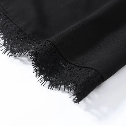 Fashion Lace Up Polka Dot Mini Dress Women Square Collar Short Sleeve Satin Party Dresses2026 Summer Lady Elegant Beach Robe New