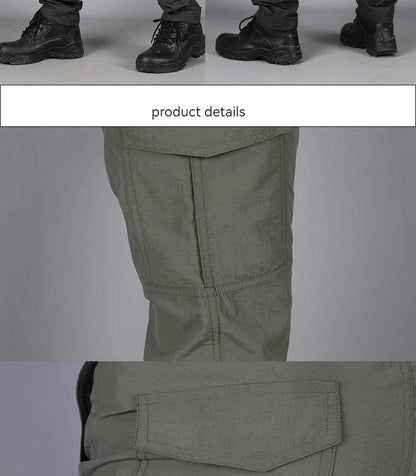 Asian Size Summer Cargo Pants Men Pants Streetwear Jogger Trekking Hiking Mountain Work Tourism Trousers