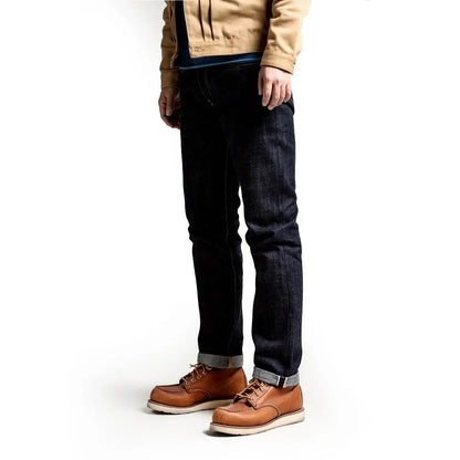 17oz SD-107 Slim Cut Jeans Selvdege Denim Men's Pants Straight Leg
