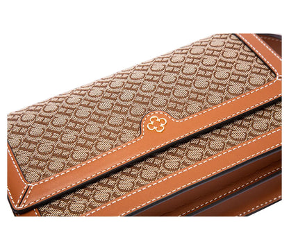 Women's Single Room Bag 2023 New Fashion Luxury Versatile Letter Multifunctional Brand Regular Zipper Messenger Ladies