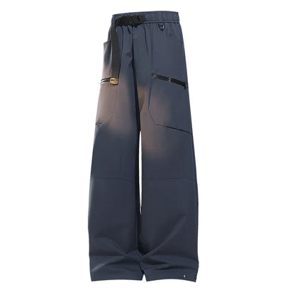 Autumn Hiking Pants Male With Belt Outdoor Waterproof Windproof Camping Trousers Spring Women Wear-Resistant Mountaineering Pant