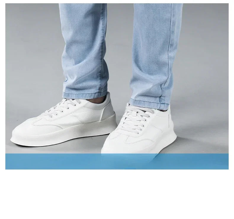 New Men's Thin Lyocell Jeans Soft Business Stretch Fashion Trousers Slim Brand Casual Elasticity Denim Pants Male Clothes