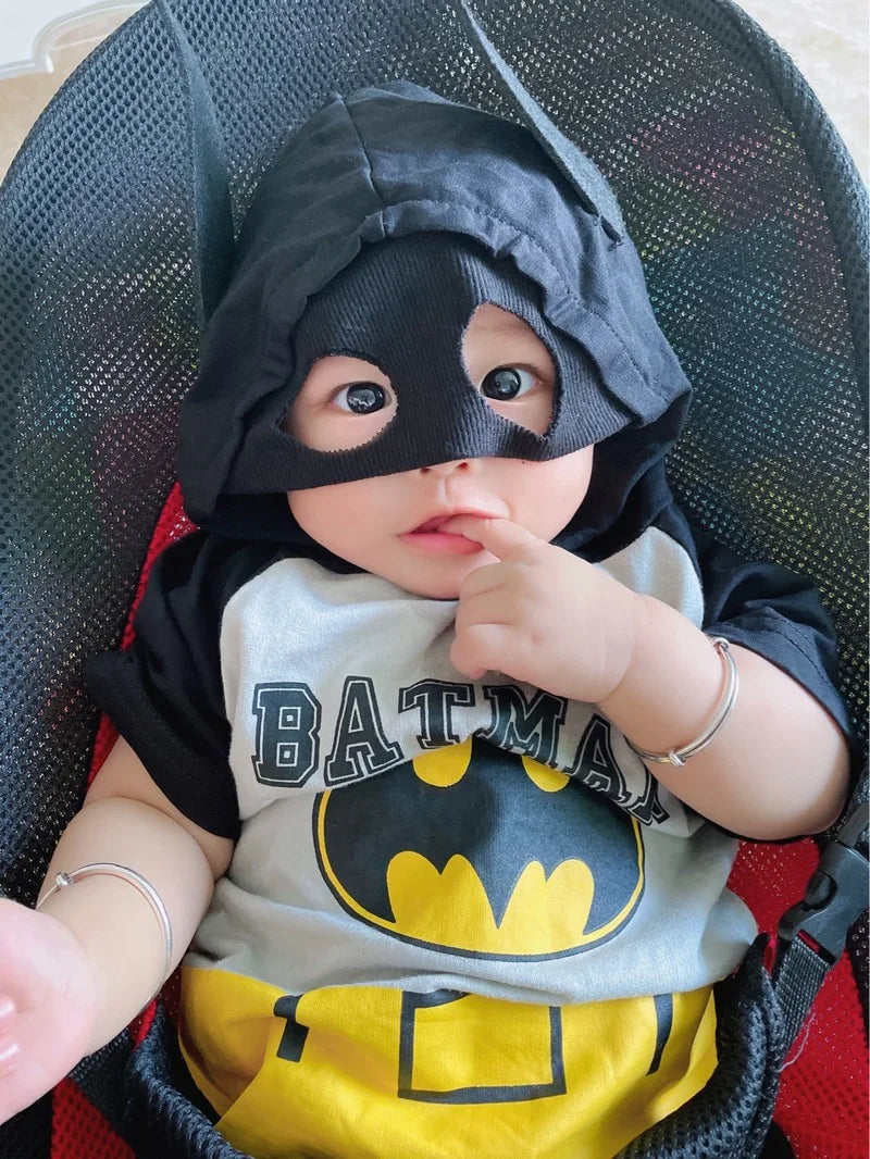 Spider Man Batman Captain Baby Rompers Newborn Baby Kawaii Cute Anime Cartoon Cosplay Costume Jumpsuit Cotton Clothes Kid Gift