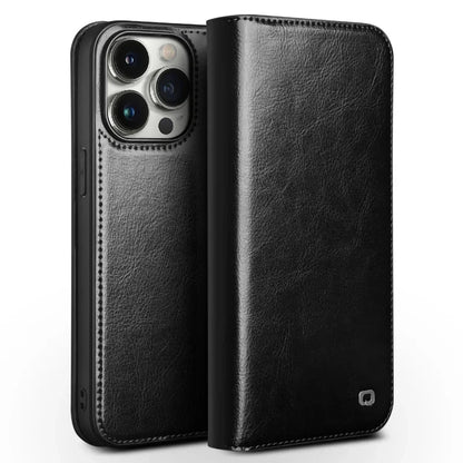 Luxury Thin Case for iPhone15 14 13 12 11 Pro Max Mini Genuine Leather Fashion Cover for XR XS Max 7 8 14 Plus Card Slot