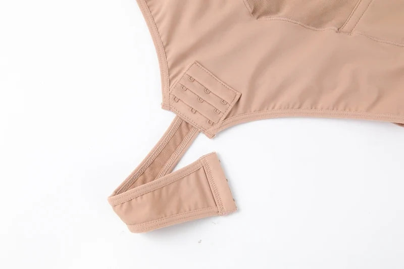 Thongs Bodysuit Shapewear Women Full Body Shaper Waist Trainer Steel Bones Tummy Control Underwear Flat Belly Underbust Corset