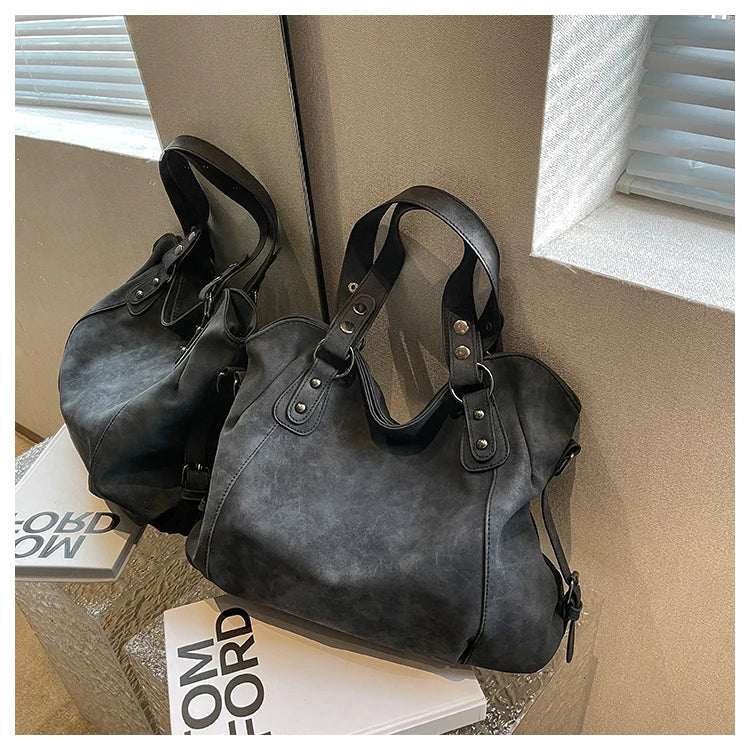 Women's Bag Large Capacity Totes Retro Luxury Handbags High Quality Messenger Bags Vintage Crossbody Bags Brand Shoulder Bags