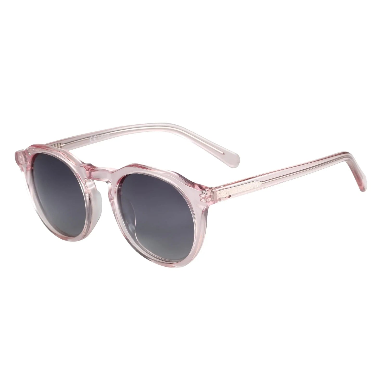 Vintage Round Polarized Sunglasses for Men Women UV400 Protection Sun Glasses