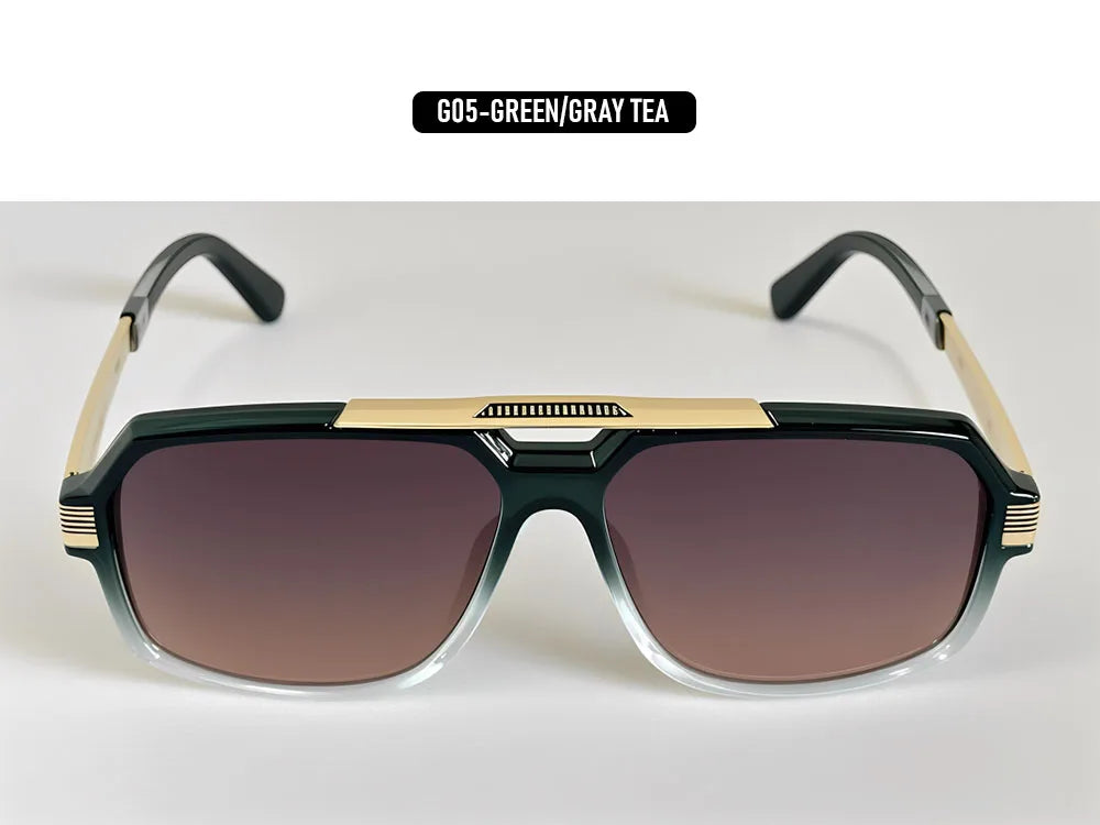 Brand Design Square Sunglasses Women  UV400 Protection Sunglass Men Beach Vacation Fashion Glasses Gafas De Sol Hombre Zonnebril