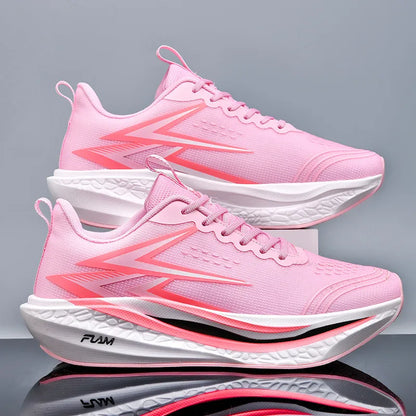 Marathon Men Running Shoes Speciality Sports Shoes Breathable Lightweight Carbon Board Women's Trend Athletic Sneakers Women