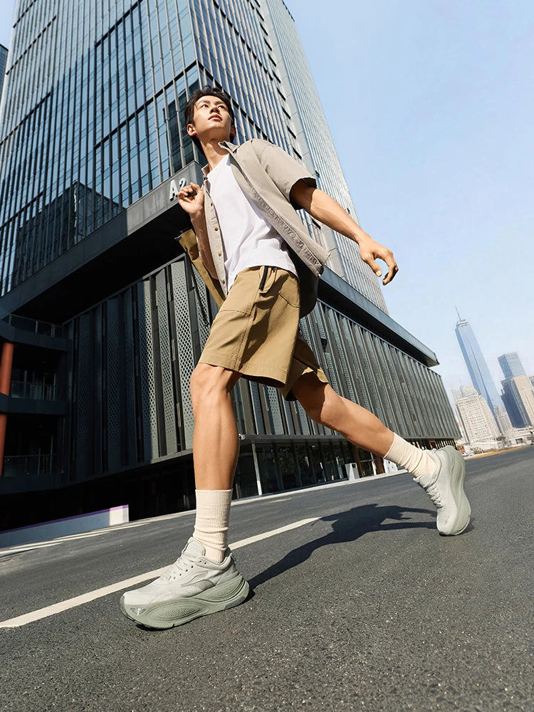 6.0 New Men's Running Shoes Stable Soft Lightweight Wear-resistant Comfort Shock Absorb Sneakers 672622201