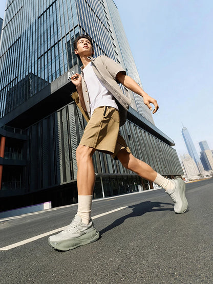 6.0 New Men's Running Shoes Stable Soft Lightweight Wear-resistant Comfort Shock Absorb Sneakers 672622201