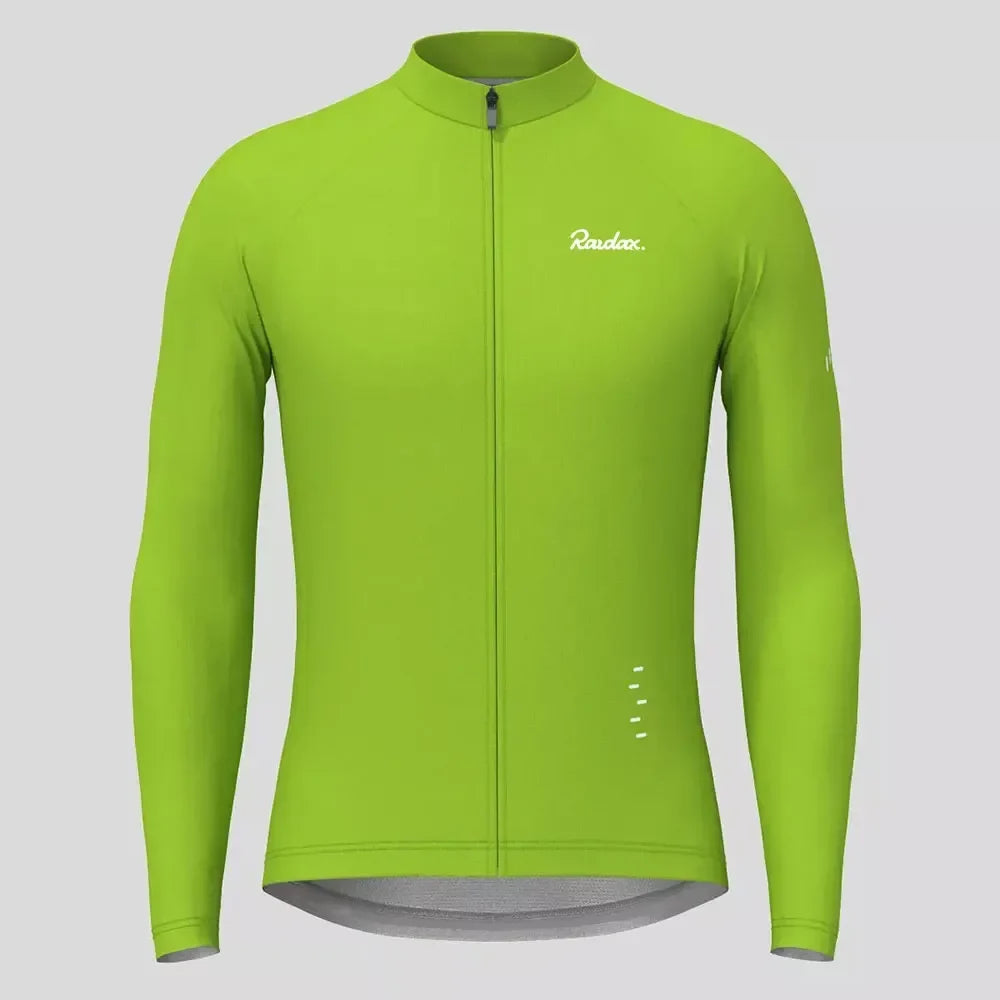 2025 Man's Cycling Jersey Spring/Autumn Cycling Jacket Breathable Quick Drying Bicycle Clothing MTB Long Sleeve Road Bike Jersey