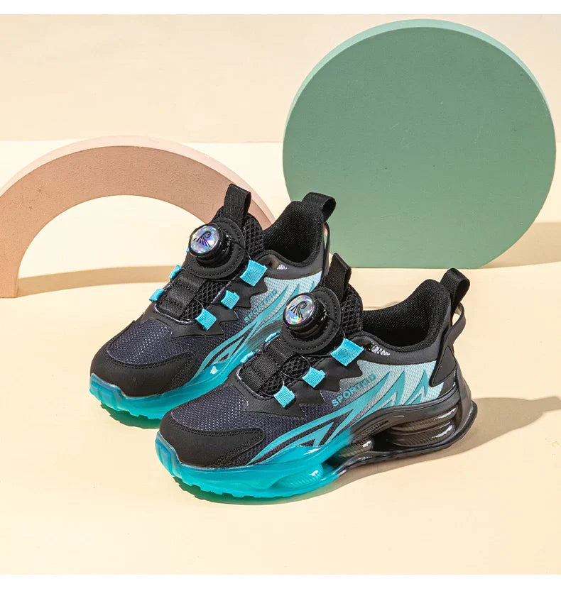 Summer Children Breathable Casual Shoes Non-slip Sneakers for Boys Girls School Walking Outdoor Sport Basketball Size 29-39