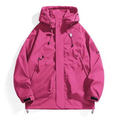 Unisex Outdoor Waterproof Jacket Windbreaker Coat Autumn Breathable Fishing Camping Windproof Jackets Men Women Clothing