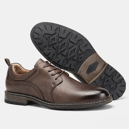 40~46 Casual Shoes Men Fashion Brand Comfortable 2024 Leather Shoes Men #KD726