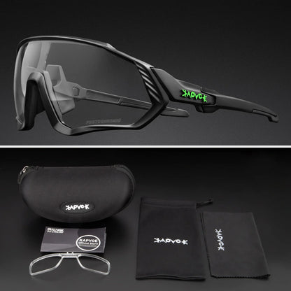 Photochromic Sports cycling Glasses for Men Women MTB Mountain Road Bicycle Eyewear Cycling Sunglasses Oculos Ciclismo