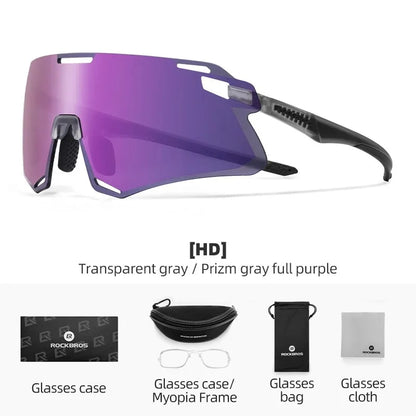 Cycling Glasses Lightweight Frameless Bike Glasses High-Definition Lenses Road Bicycle Protection Goggles Sport Eyewear