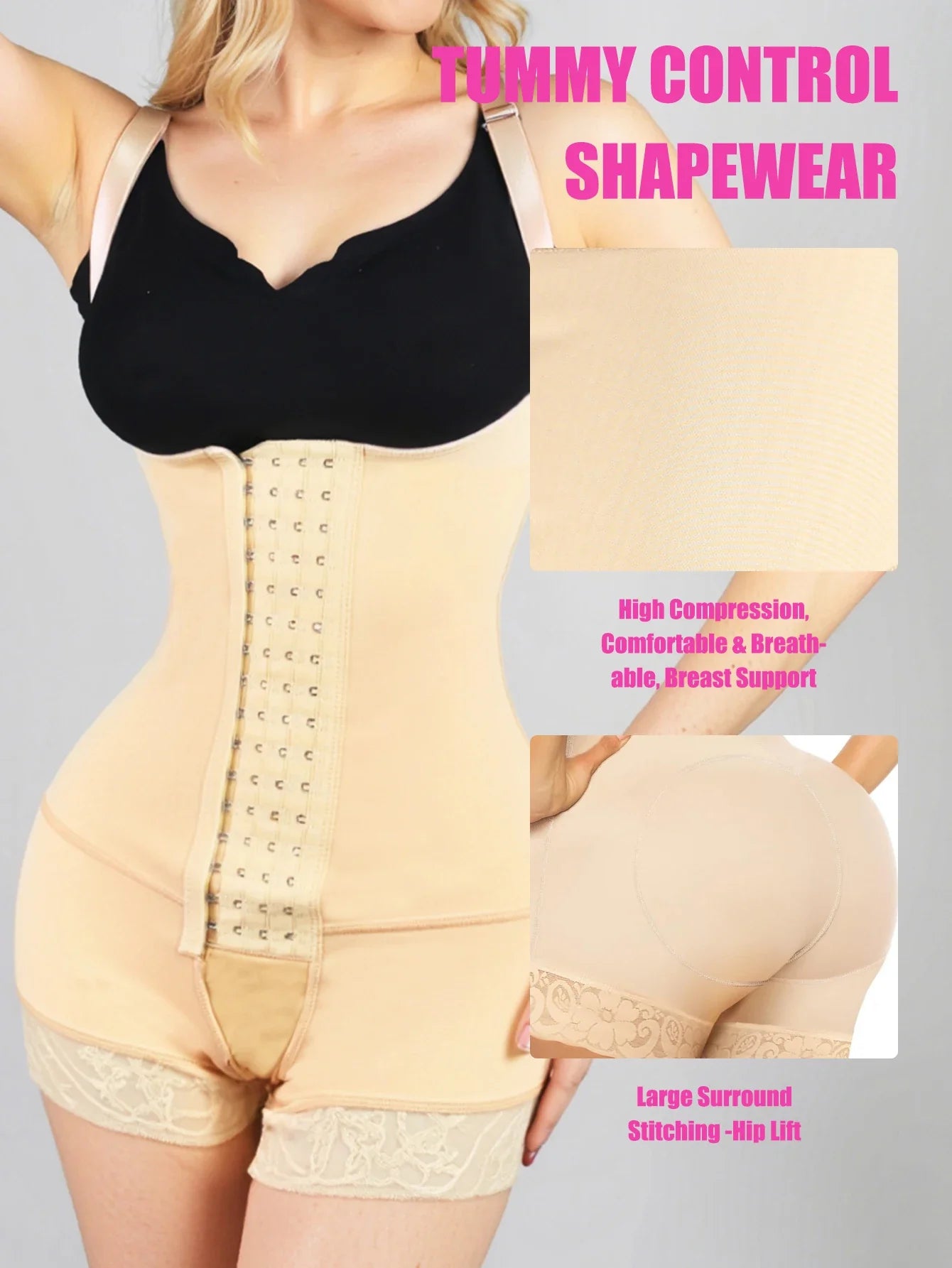 Women Postpartum Girdles High Compression Body Shaper Slimming for Women Sexy underwear Push Up Bodysuit