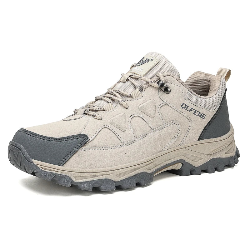 PLUS SIZE Men Women Adventure Sneakers Durable Grip Non-Slip Shoes Lace-Up Comfort Ideal for Outdoor Hiking Boots Men Footwear