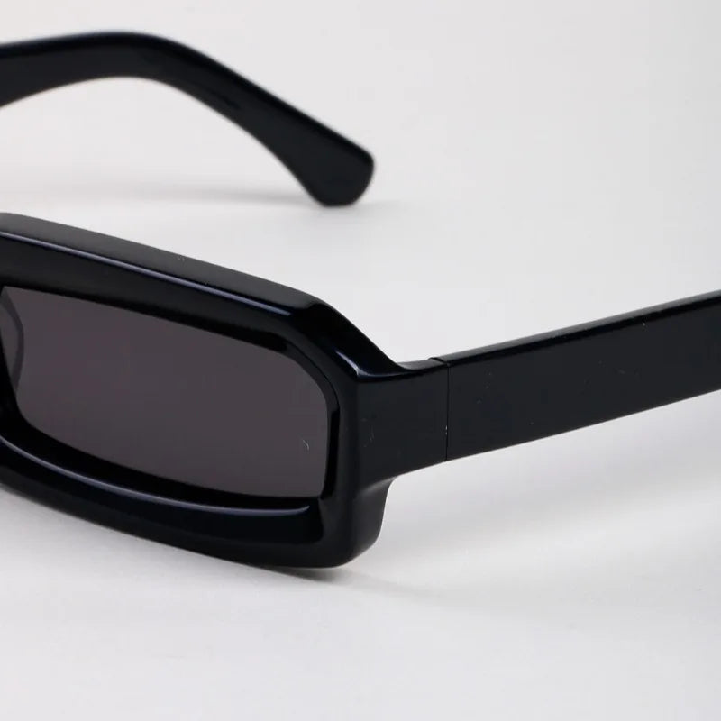 2025 Small Square Frame Acetate Man Polarized Sunglasses Cool Driving Beach UV400 Women Sun Glasses Support Prescription Lenses