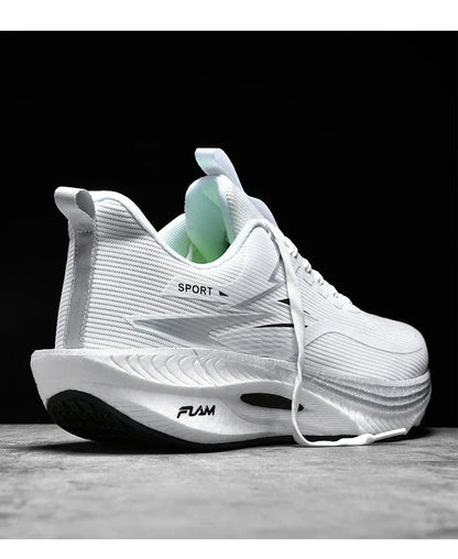 Men Sports Running Shoes Marathon Air Cushion Breathable Lightweight Comfortable Women Outdoor Athletic Sneakers Jogging Tenis