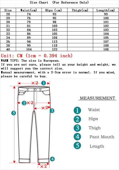 New Men's Thin Lyocell Jeans Soft Business Stretch Fashion Trousers Slim Brand Casual Elasticity Denim Pants Male Clothes