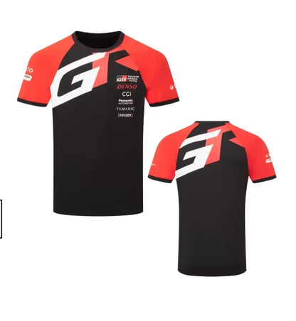 Toyota GR Gazoo Racing 3D Print Summer Short Sleeve Round Neck T-Shirt, Comfortable, Breathable, and Quick-Drying