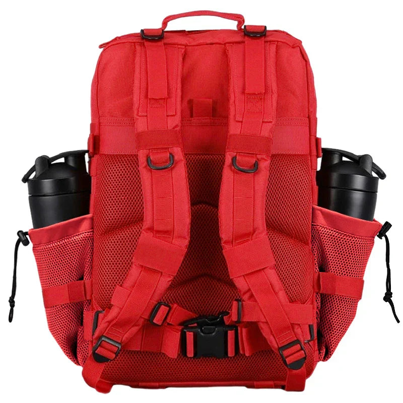 45L Meal Prep Management Backpack Gym Tactical Waterproof Insulated Lunch Cooler Bag Hiking Camping Travel Rucksack