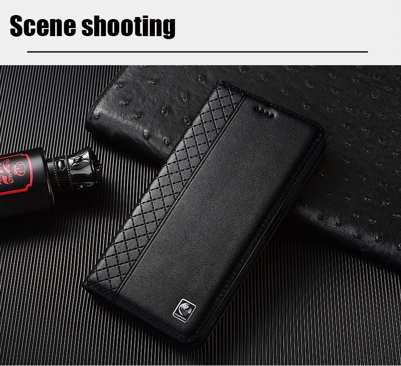 Napa Genuine Leather Case For Apple iPhone 7 8 X XS XR 11 12 13 14 15 16 17 Pro max Plus Phone wallet Flip Cover Cases