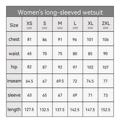 Women's 3mm Neoprene Snorkeling Suit Warm Anti-Jellyfish Cold-Proof One-Piece Back Zipper Wetsuit For Swimming Drifting Surfing
